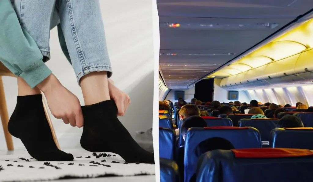 Буде хаос: досвідчений бортпровідник попередив про небезпеку чорних шкарпеток в літаку 1 Гранд тур Буде хаос: досвідчений бортпровідник попередив про небезпеку чорних шкарпеток в літаку