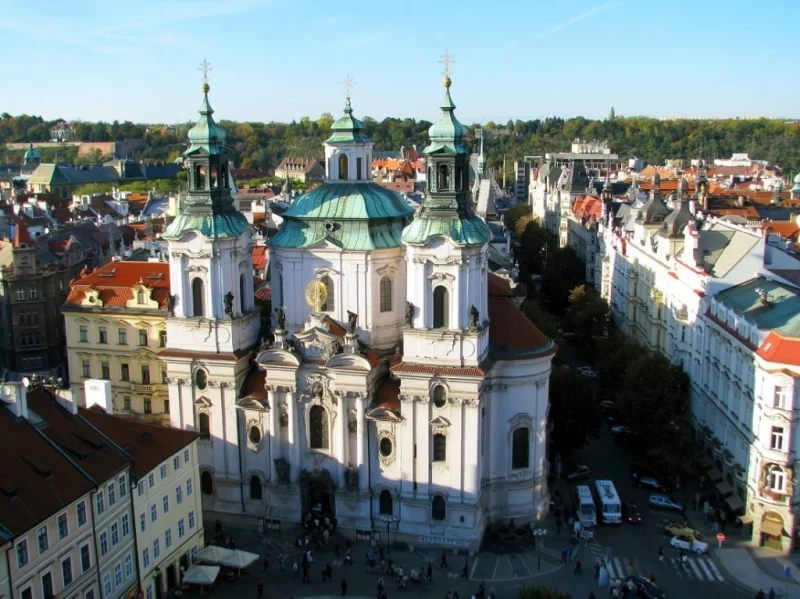 Церква святого Мікулаша, екстер'єр. Фото HachysCZ-Wikipedia, Ліцензія CCA - SA 3.0