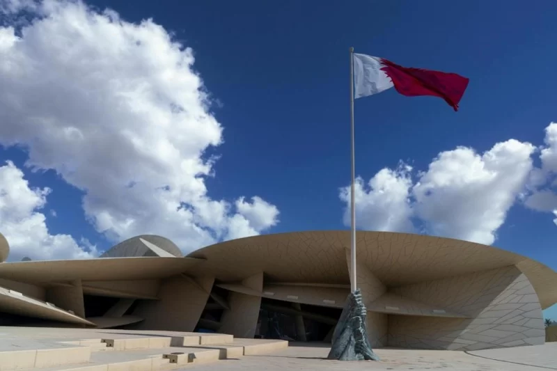 Штучний острів The Pearl-Qatar з висоти