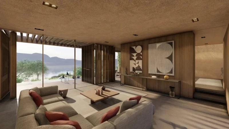 Панорамний вид на розкішний готель Lujo Hotel Bodrum 5*