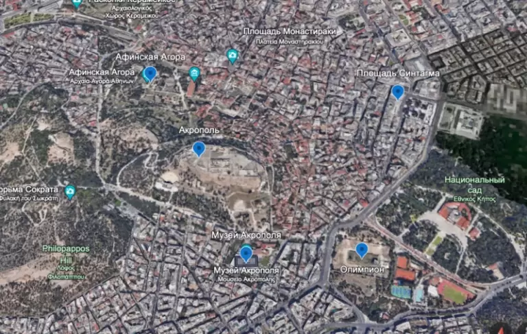 Топ must-see місць в Афінах