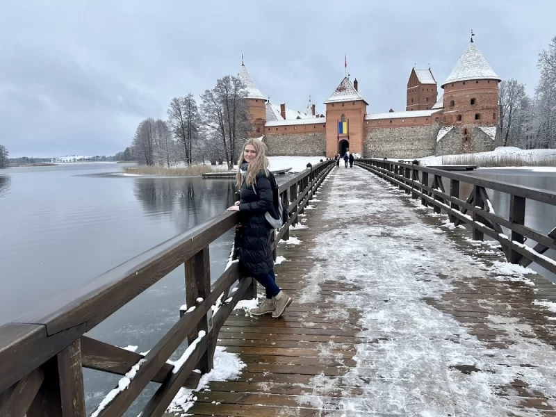 Тракайський замок-історія, облицьована червоною цеглою 7 Гранд тур