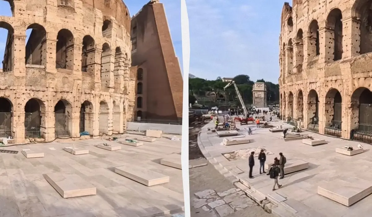 У римському Колізеї провели сучасну реконструкцію і нарвалися на критику 1 Гранд тур У римському Колізеї провели сучасну реконструкцію і нарвалися на критику