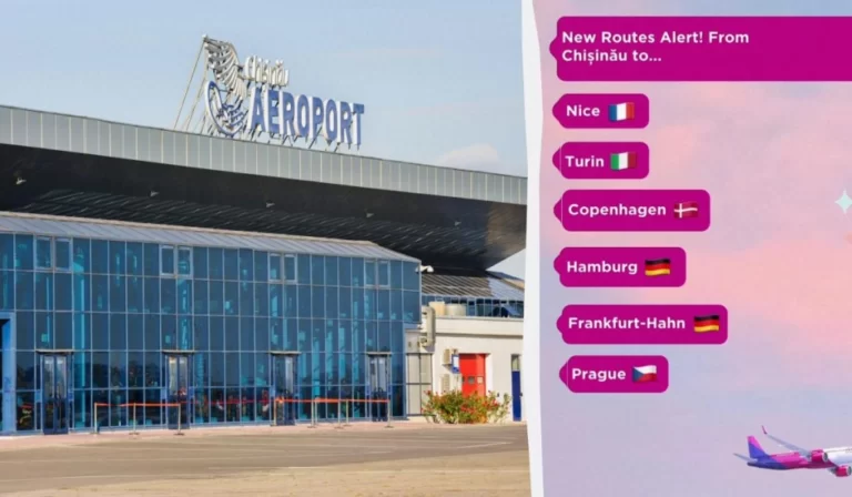 Wizz Air запускає ще шість нових маршрутів з Кишинева 58 Гранд тур