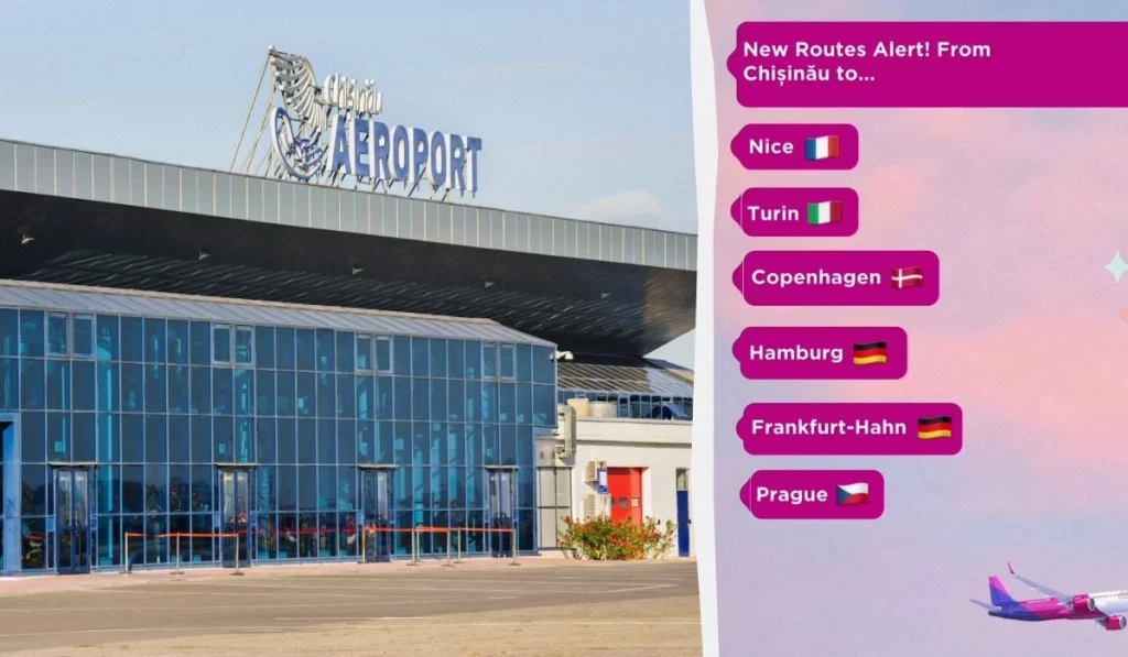Wizz Air запускає ще шість нових маршрутів з Кишинева 1 Гранд тур Wizz Air запускає нові рейси з Кишинева / колаж GT, фото ua.depositphotos.com, instagram.com/wizzair